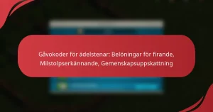 Gåvokoder för ädelstenar: Belöningar för firande, Milstolpserkännande, Gemenskapsuppskattning